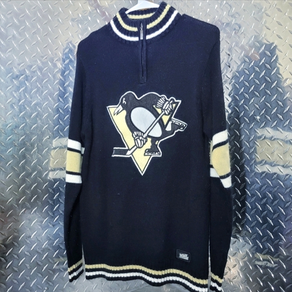Pittsburgh penguins kinted pull over